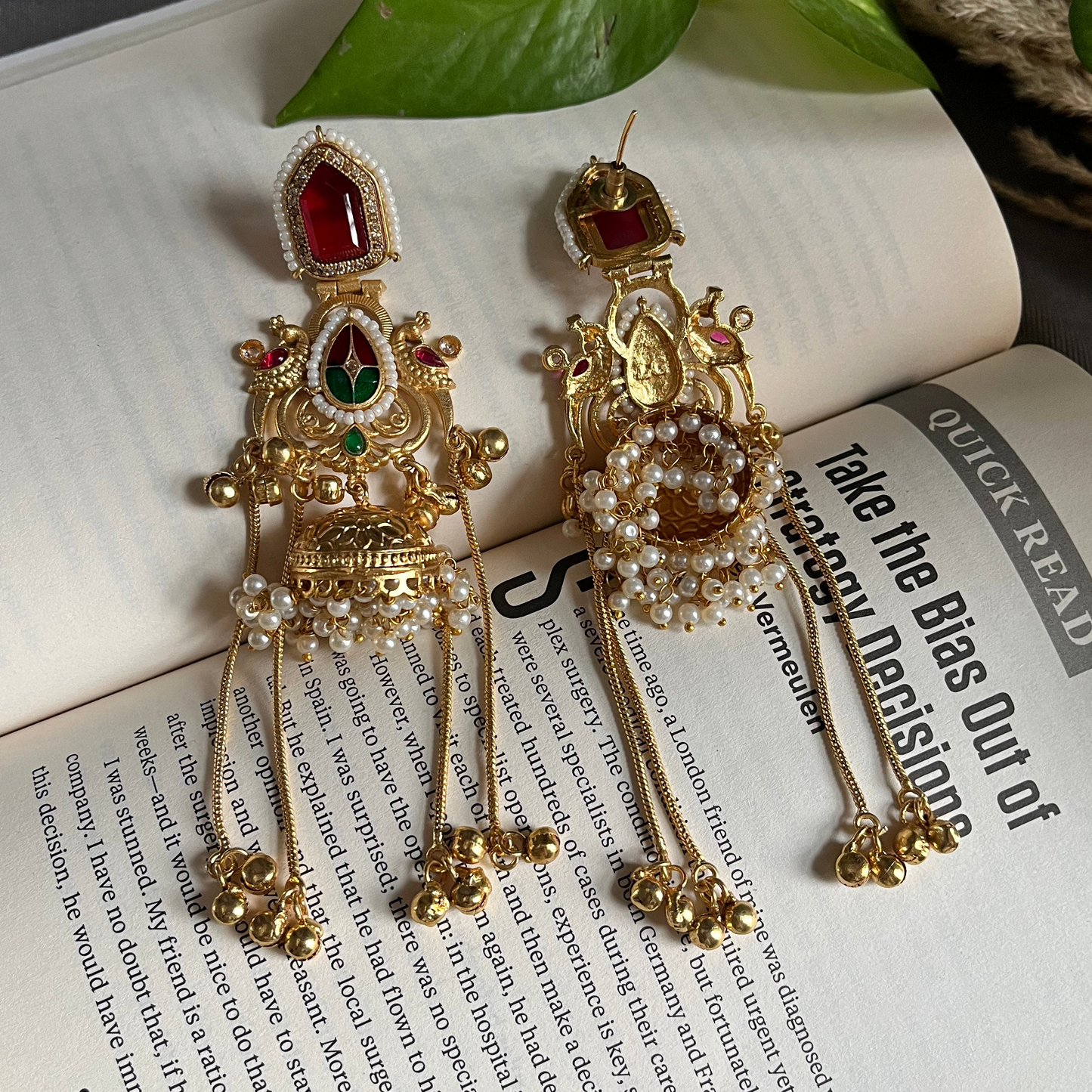 Kashmiri Jhumka Earrings
