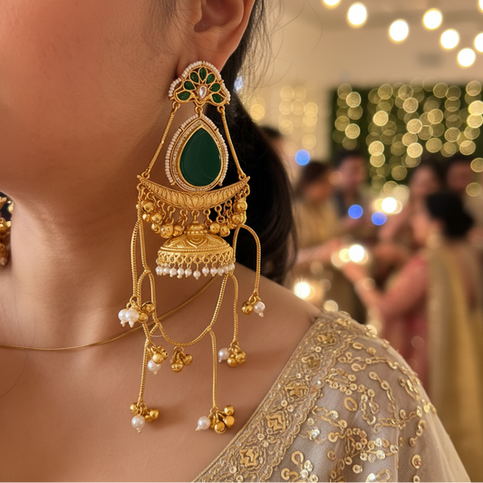Ghungroo Kasmiri Earrings