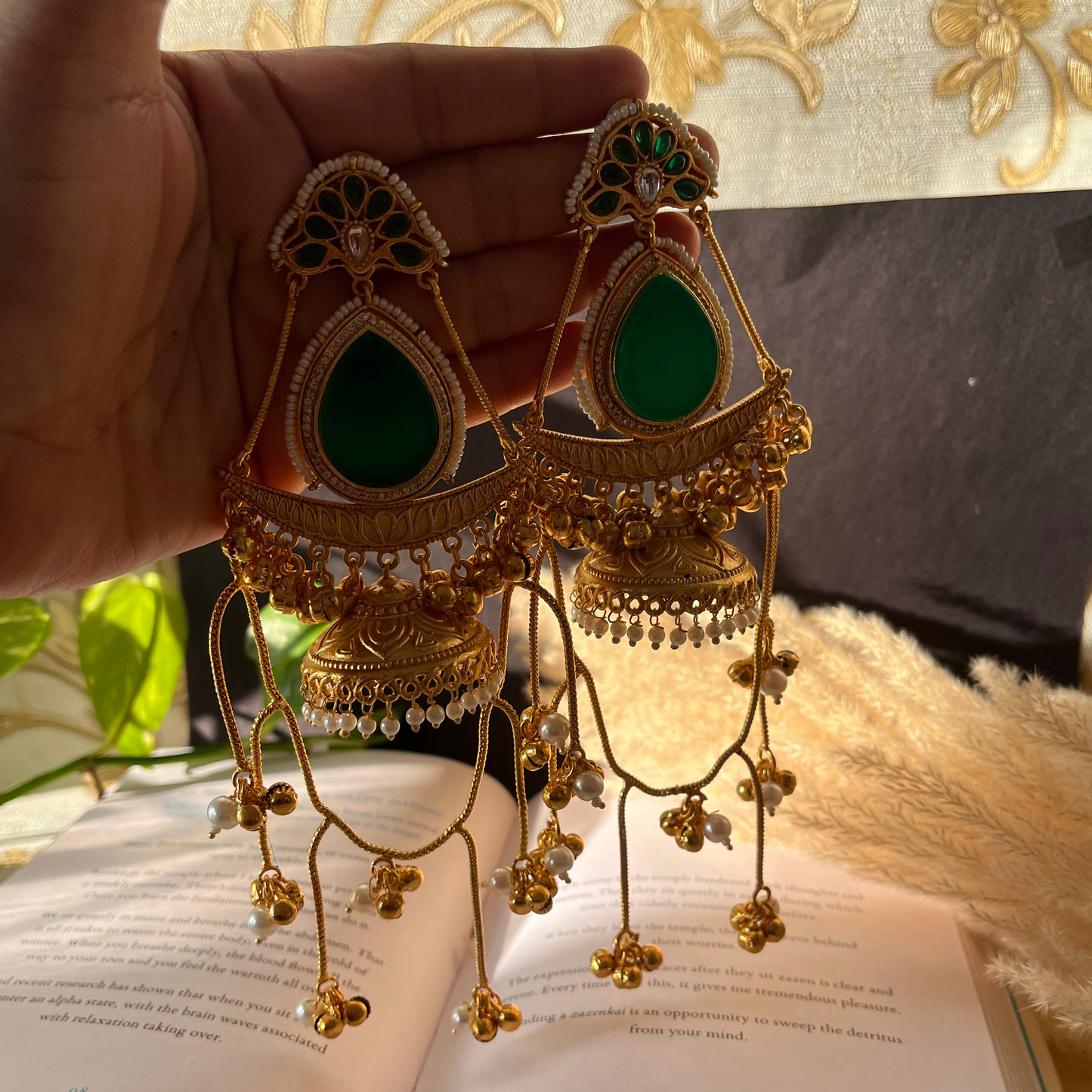 Ghungroo Kasmiri Earrings
