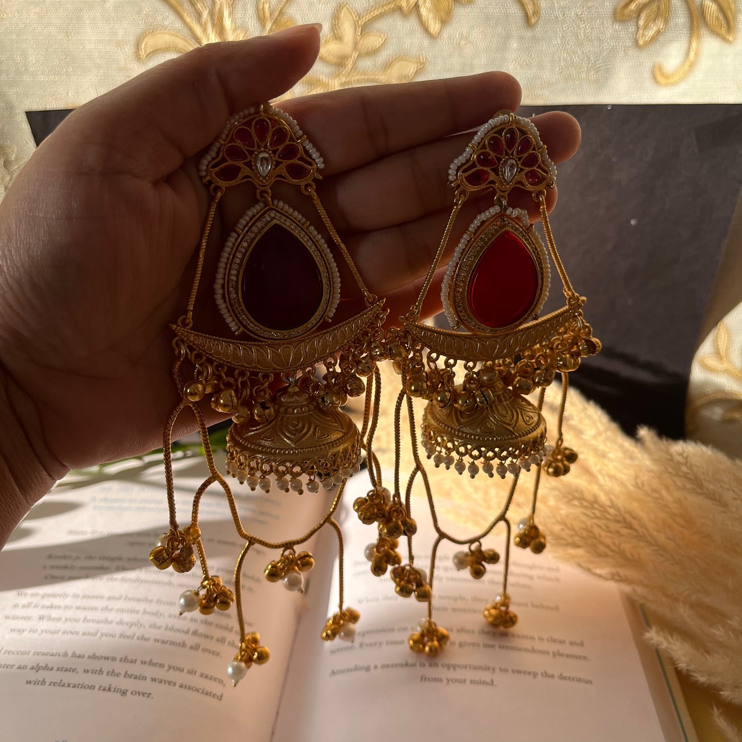 Ghungroo Kasmiri Earrings