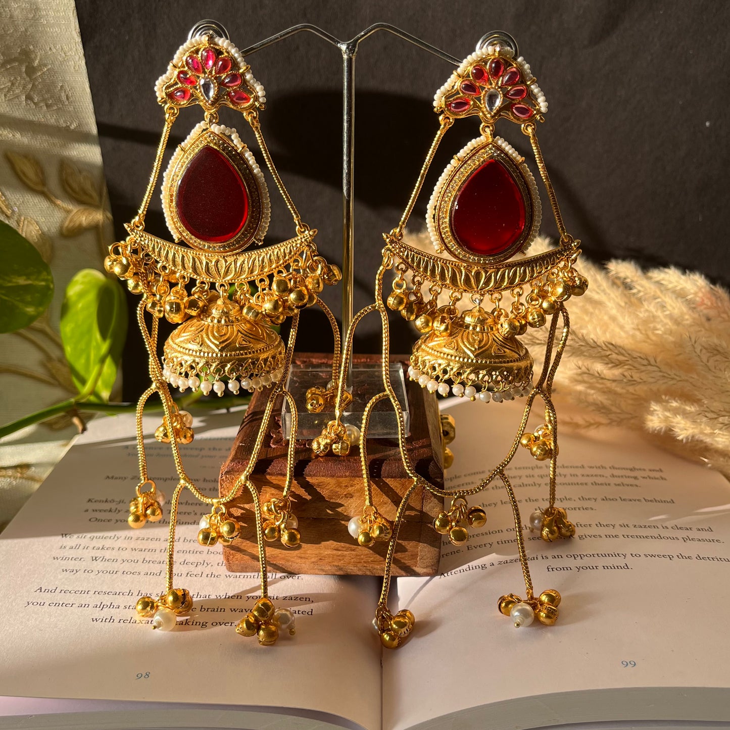 Ghungroo Kasmiri Earrings
