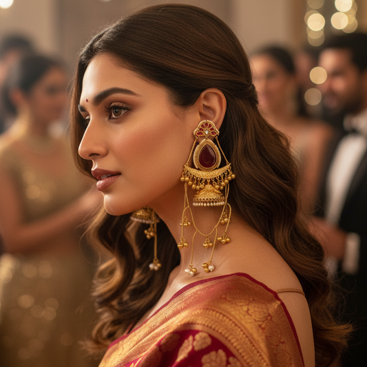 Ghungroo Kasmiri Earrings