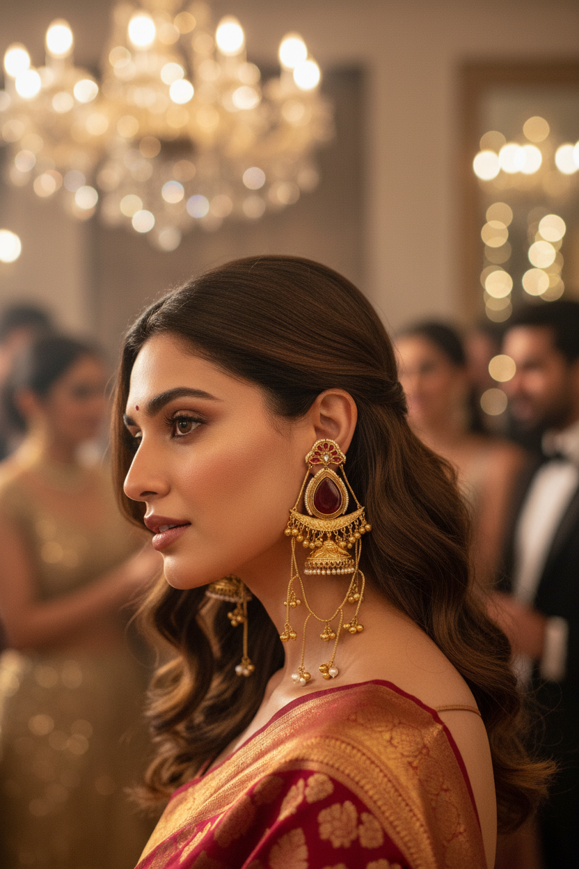 Ghungroo Kasmiri Earrings