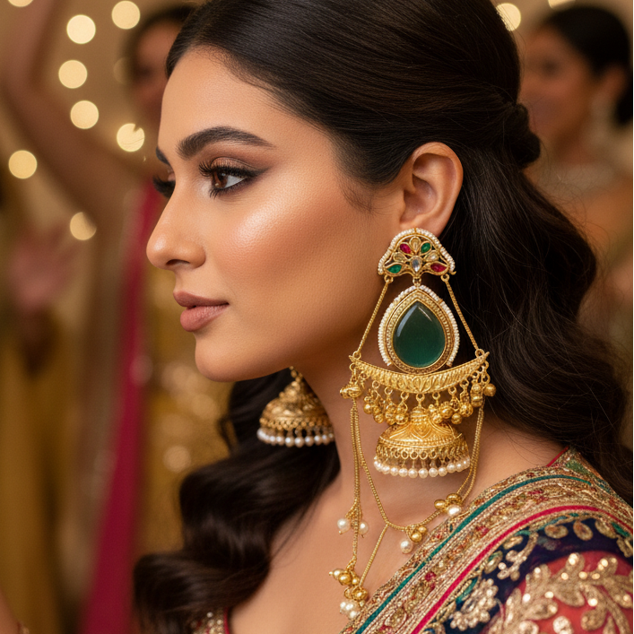 Ghungroo Kasmiri Earrings