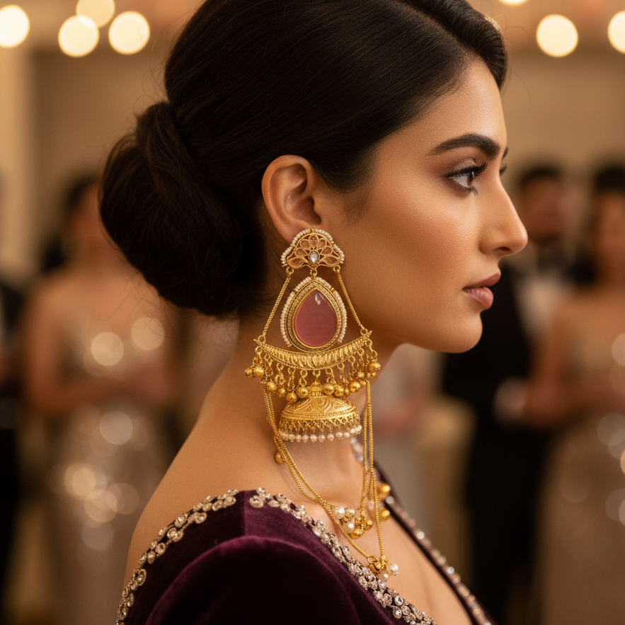 Ghungroo Kasmiri Earrings