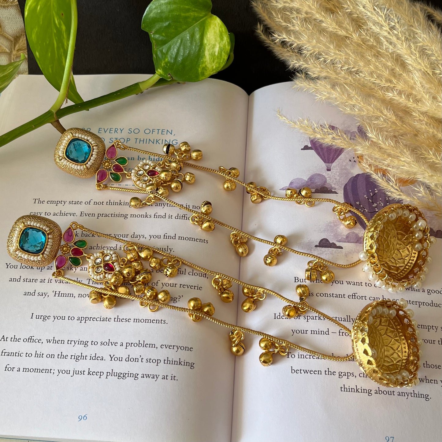 Kasmiri Jhumka Earrings