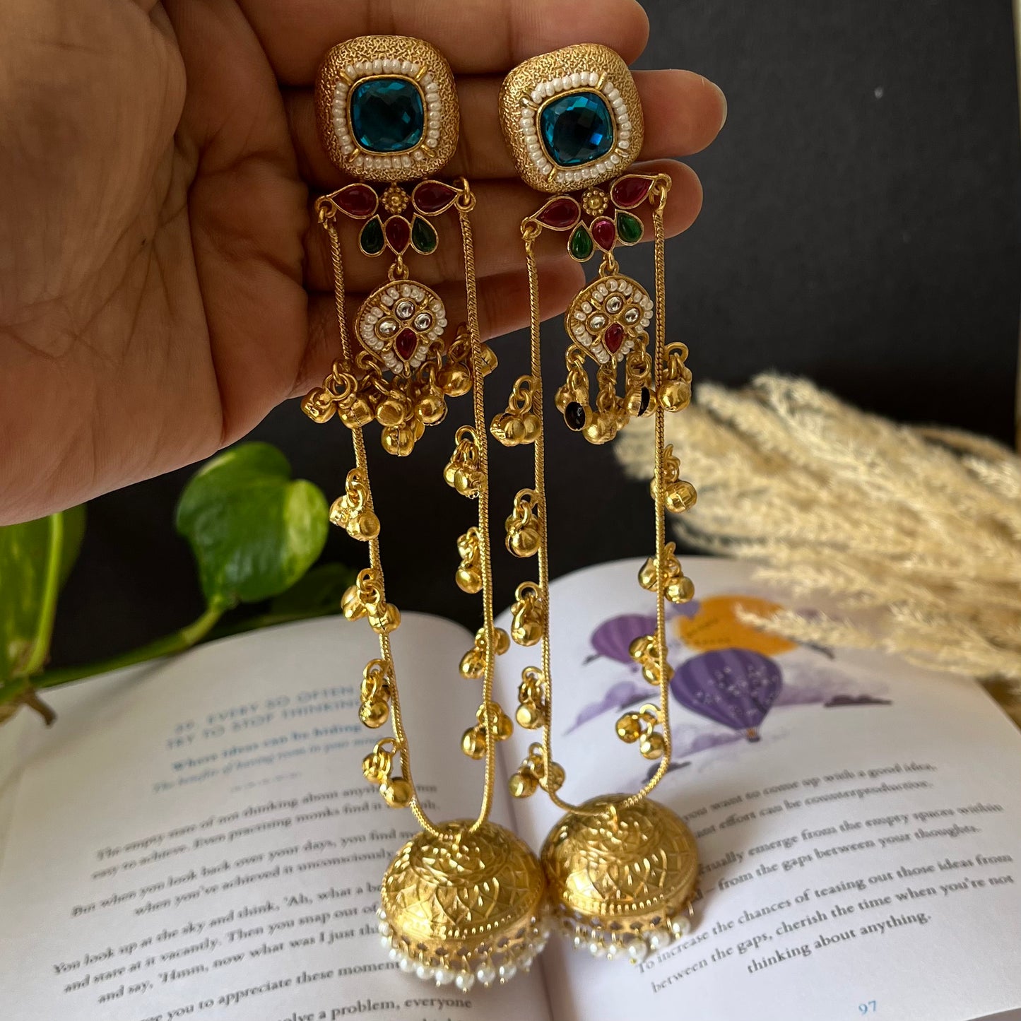 Kasmiri Jhumka Earrings