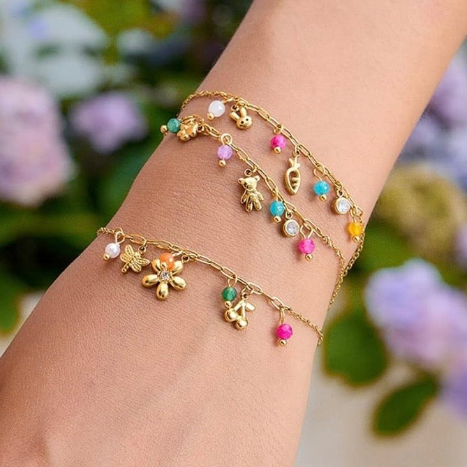 Luxe Charms Chain Bracelet