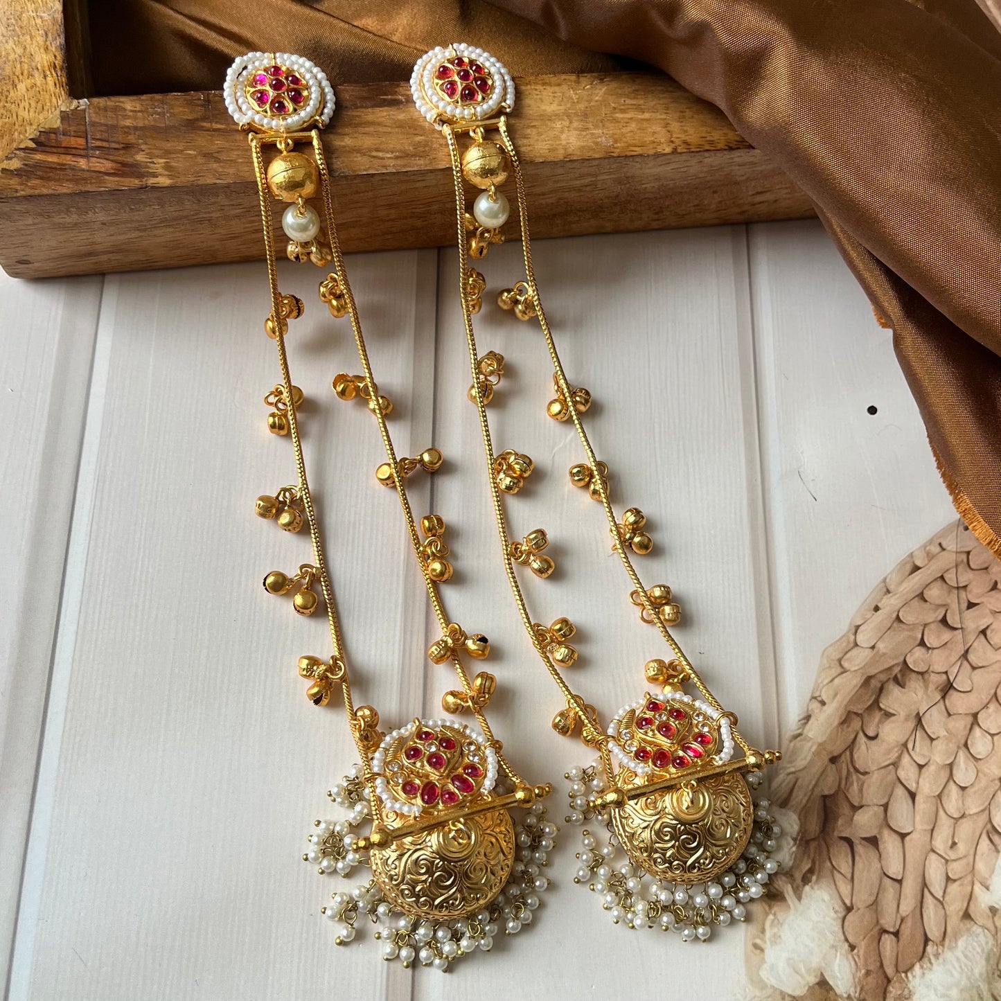 Statement Kashmiri Earrings