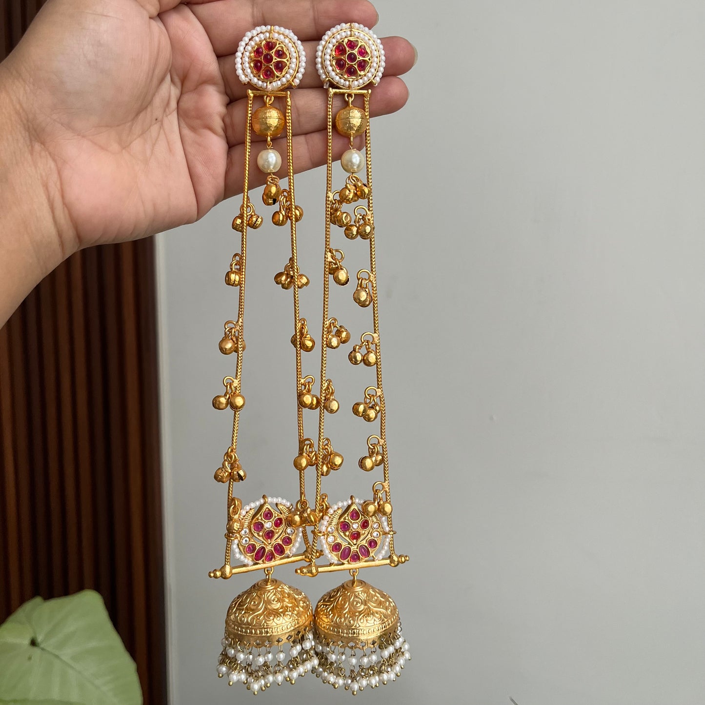 Statement Kashmiri Earrings