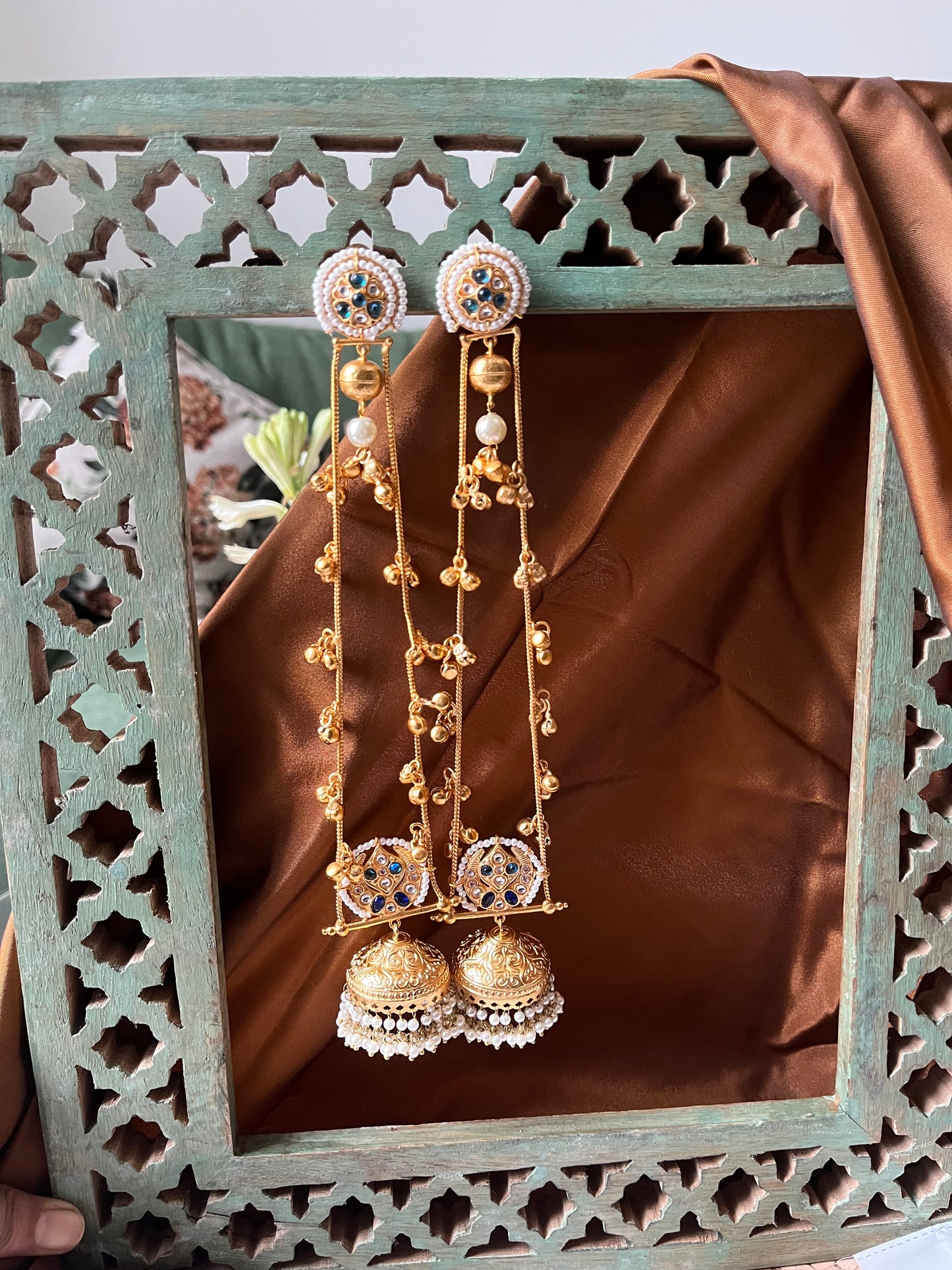 Statement Kashmiri Earrings