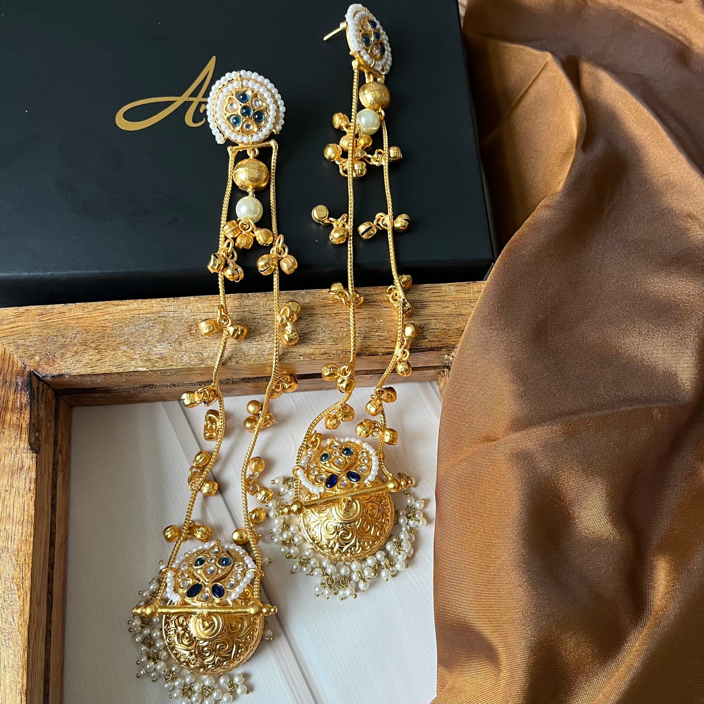 Statement Kashmiri Earrings