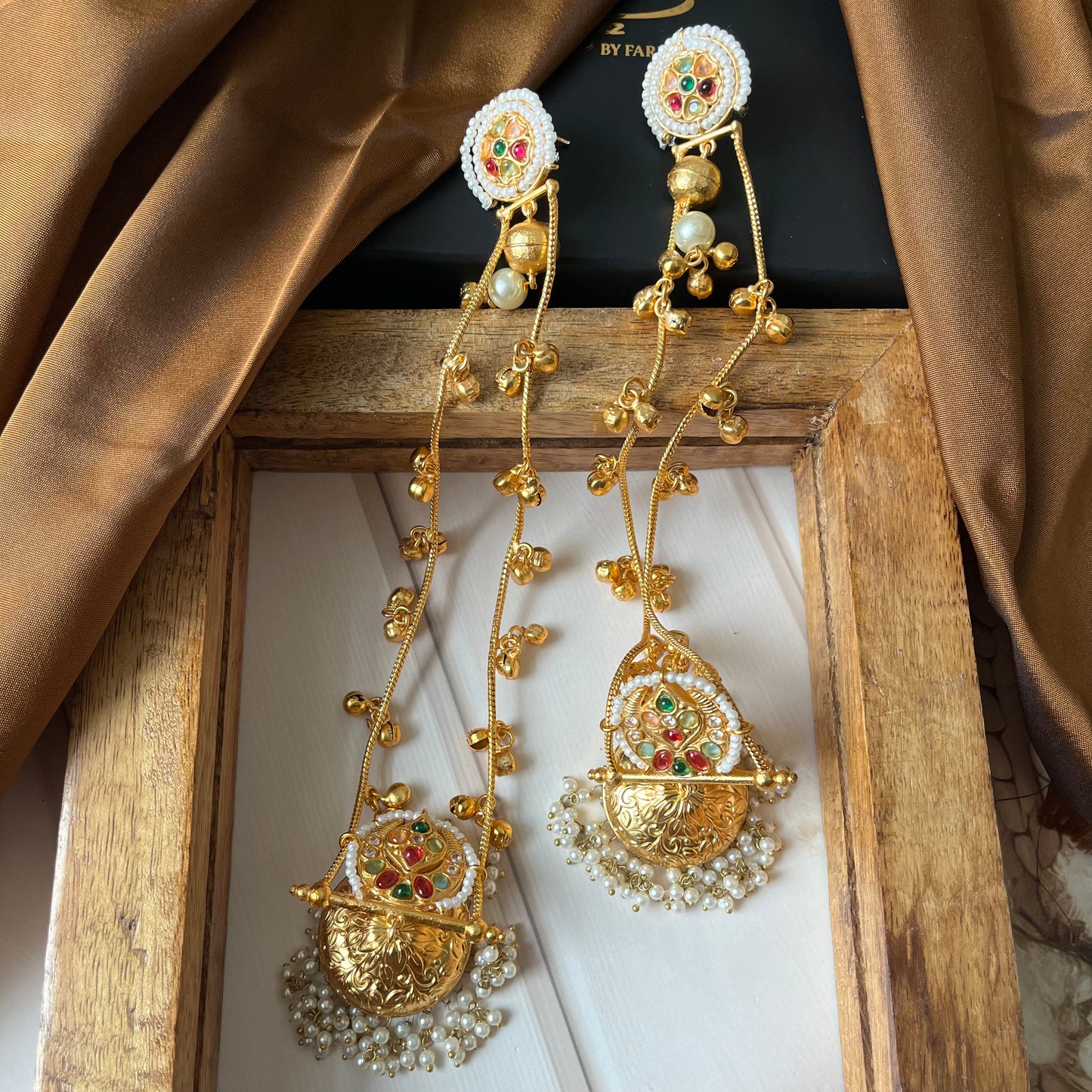 Statement Kashmiri Earrings