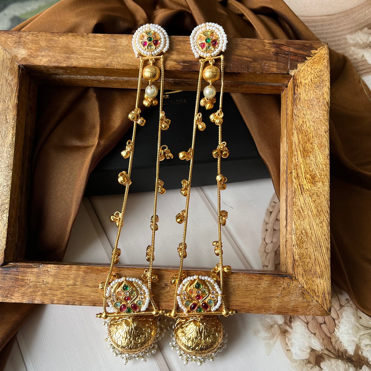 Statement Kashmiri Earrings