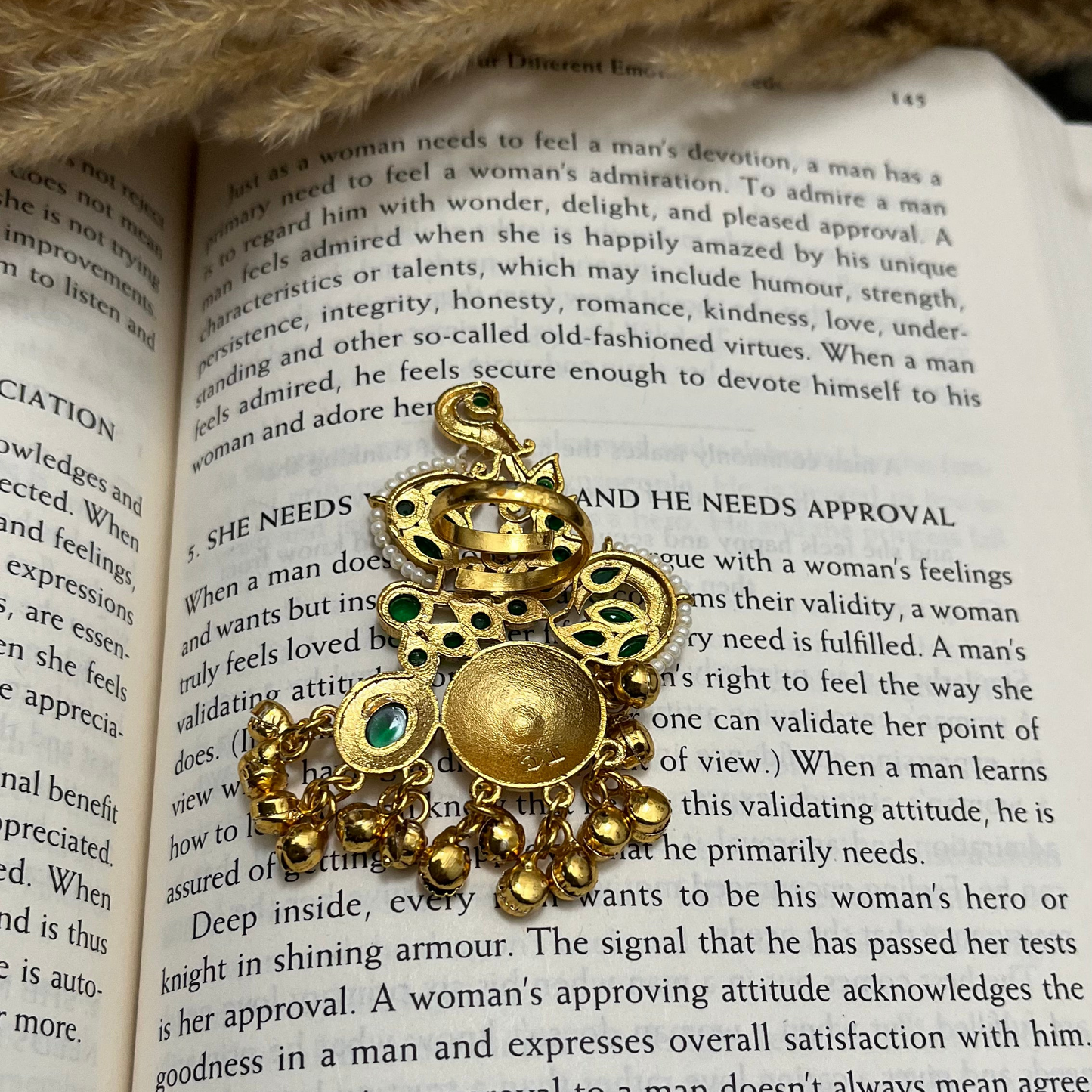 Ghungroo Statement Ring