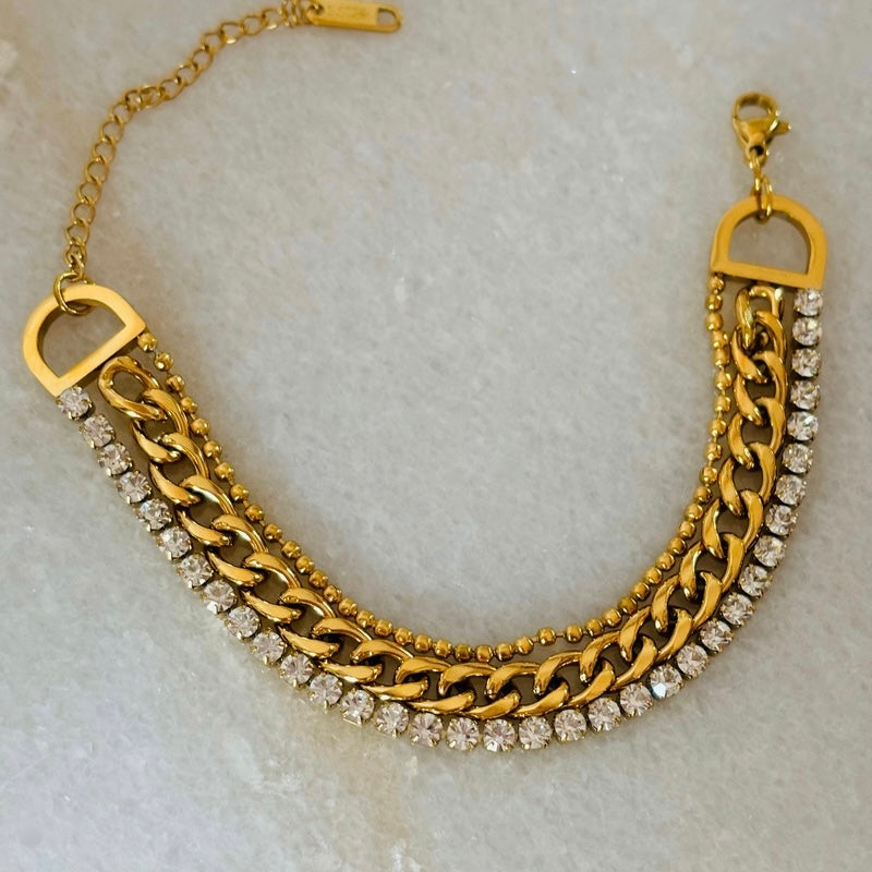 3 Layer Chain Bracelet