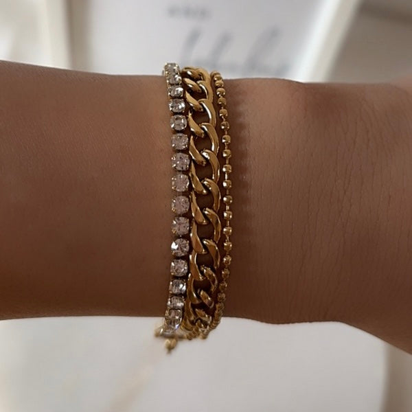 3 Layer Chain Bracelet