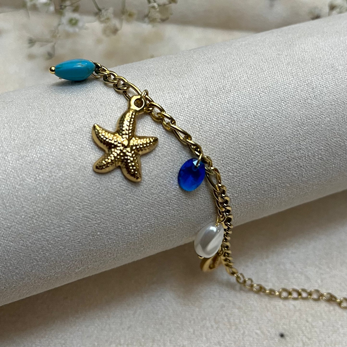 Star Charms Chain Bracelet