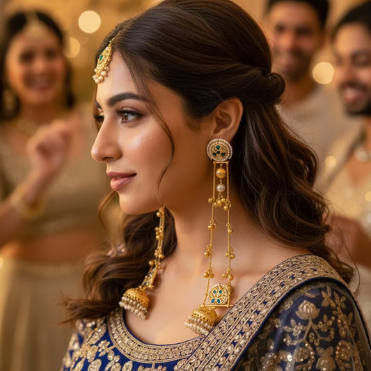 Statement Kashmiri Earrings