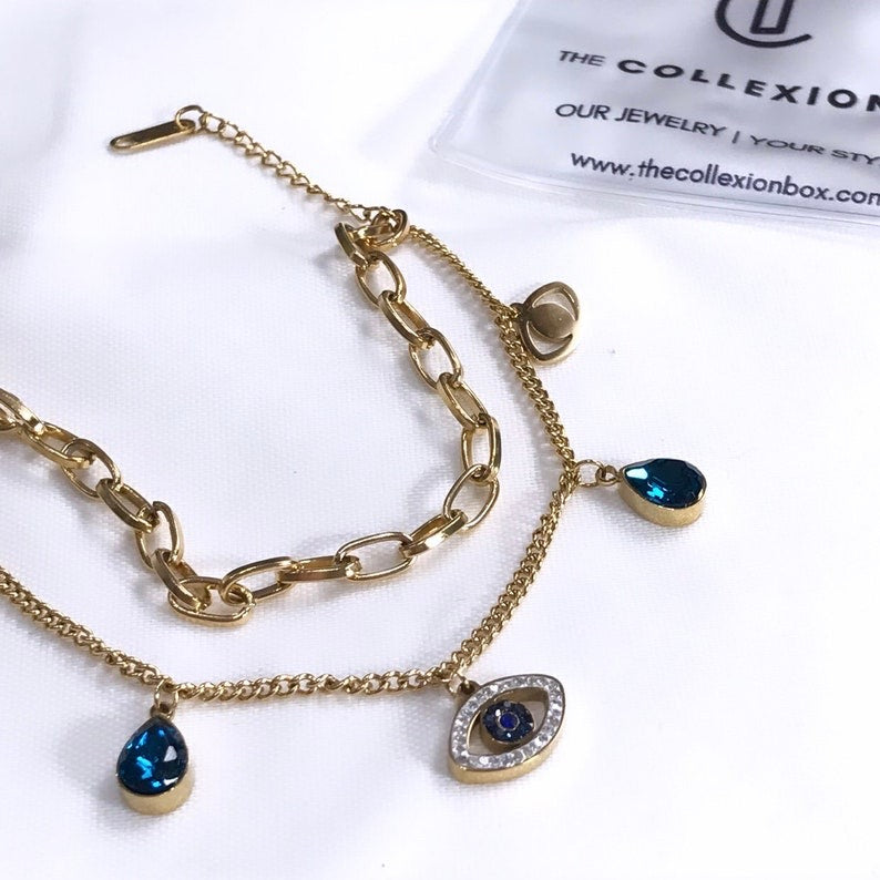Evil Eye Chain Bracelet