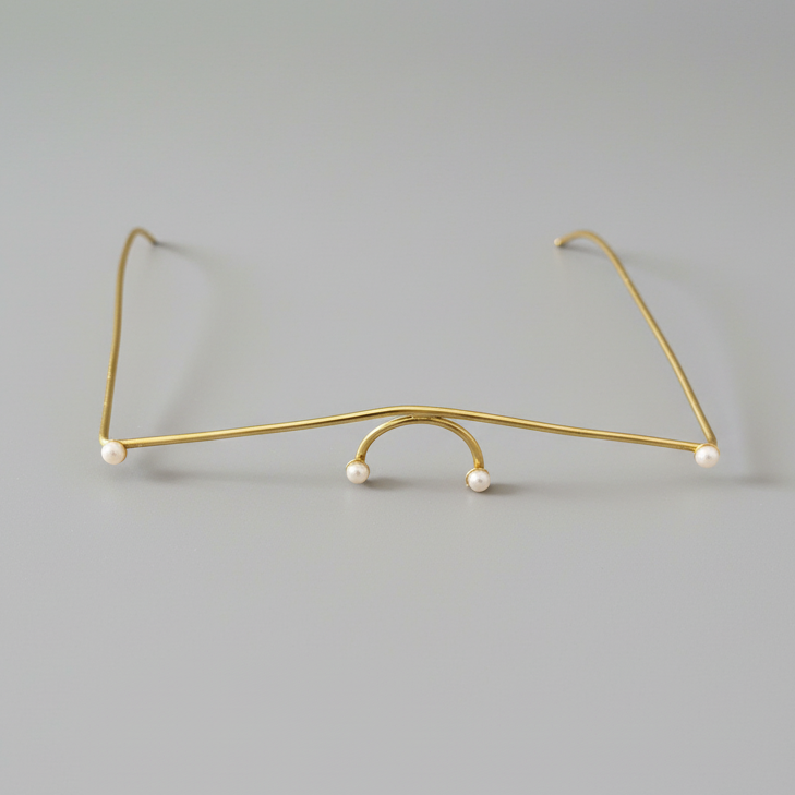 Gold Pearl Facelets