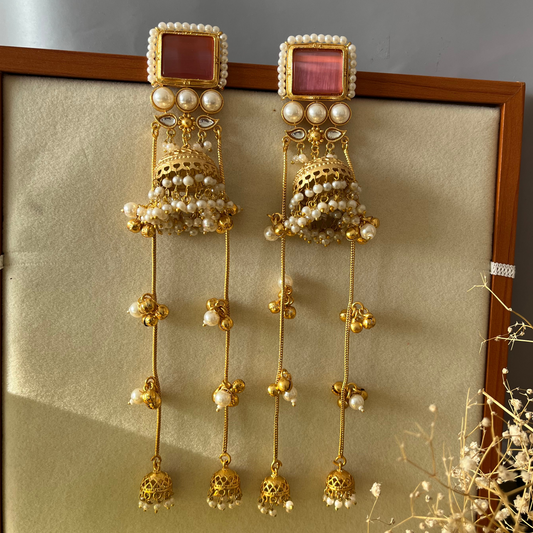 Kashmiri Ghungroo Jhumka Earrings