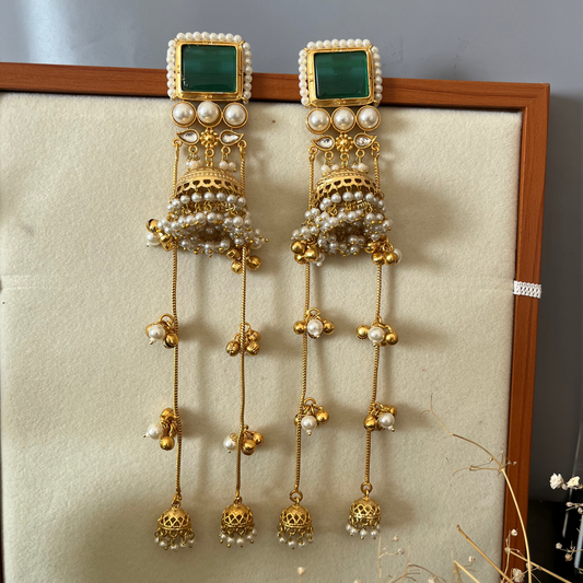Kashmiri Ghungroo Jhumka Earrings