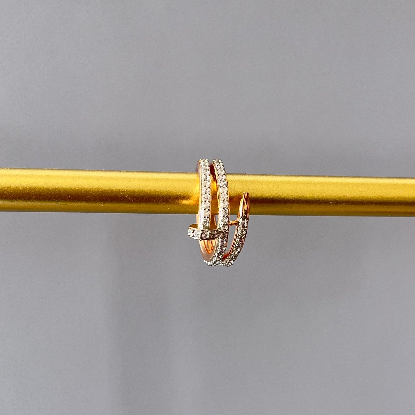 Rose Gold Nail Ring