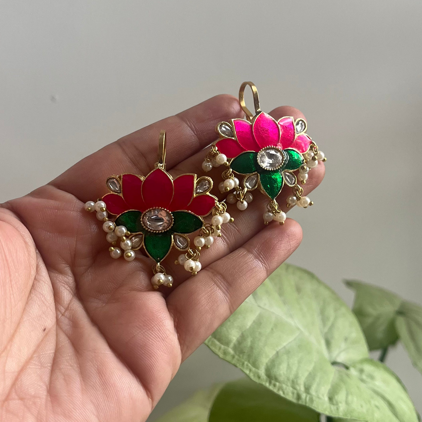 Lotus Bugadi Earrings