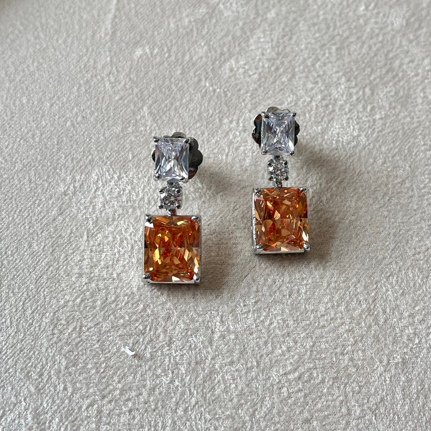 Semi Precious Stone Earrings