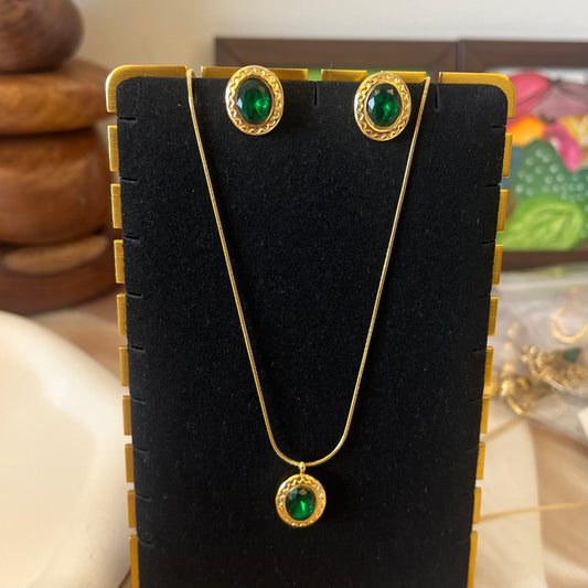 Pendant Studs Combo Set