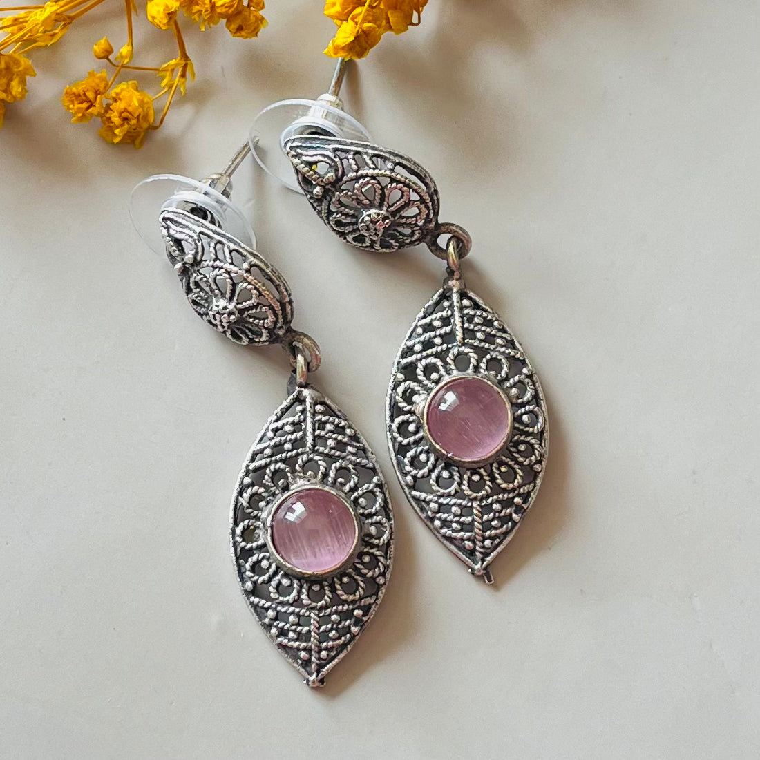 Monalisa Stone Small Drop Earrings