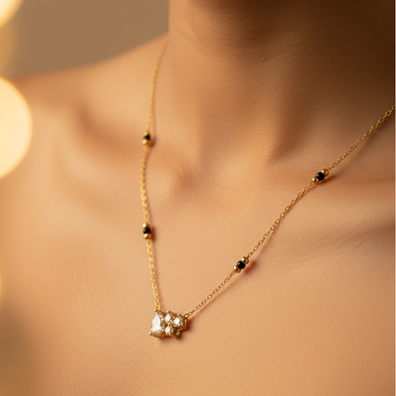 Antitarnish Sleek Drop Mangalsutra