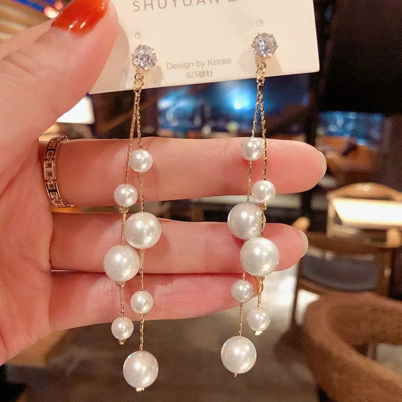 Pearl Drop Earrings
