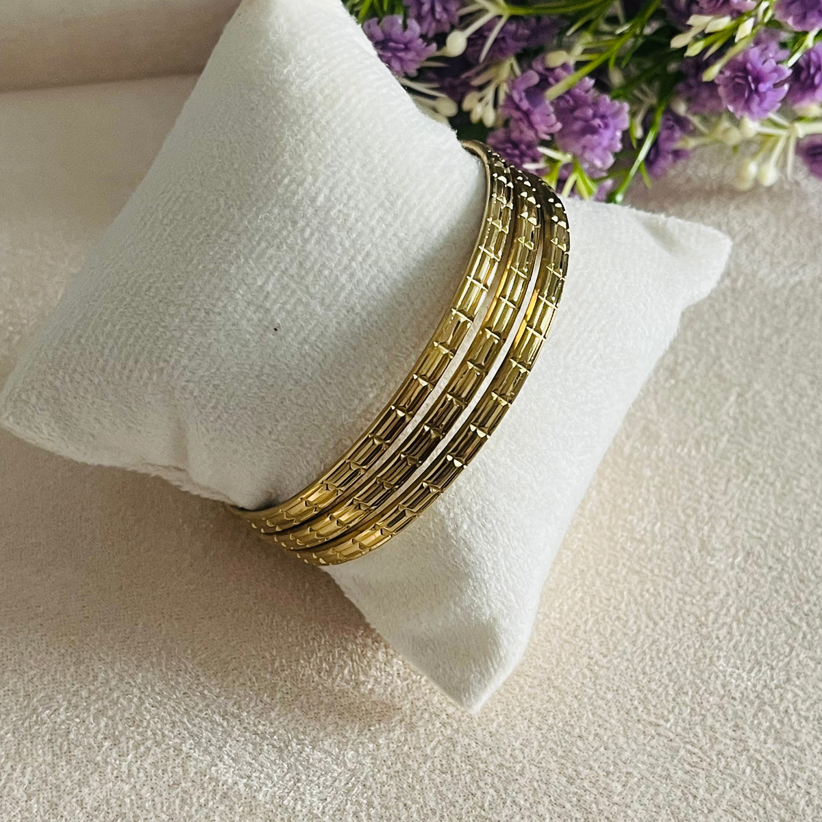 Set of 3 Gold Bangles