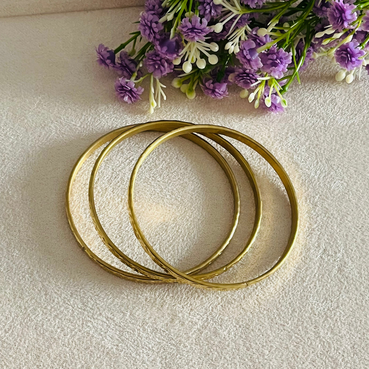 Set of 3 Gold Bangles