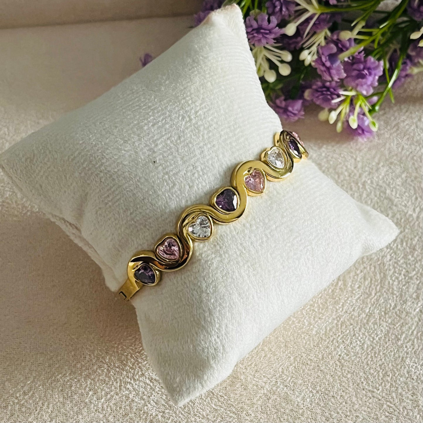 Heart Stone Bracelets