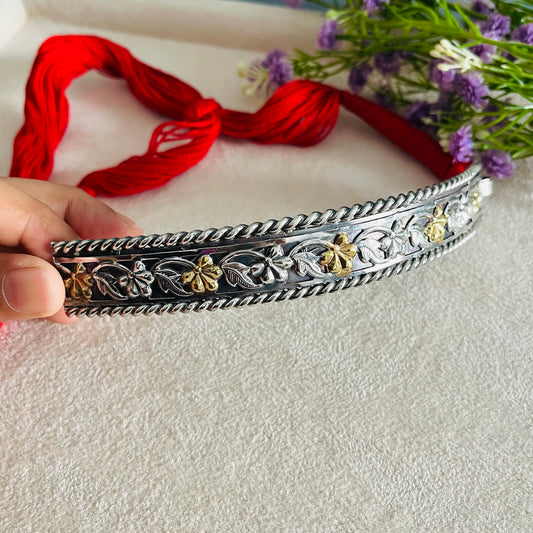 Dual Tone Silver Necklace
