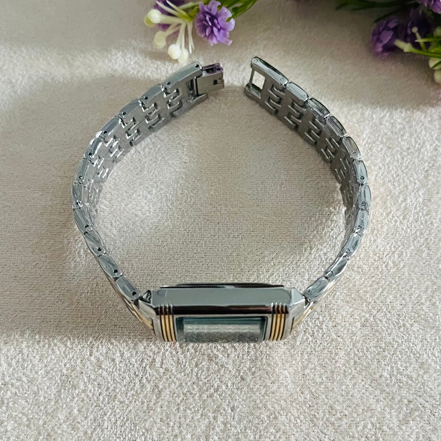Green Dial Dual Tone Watch