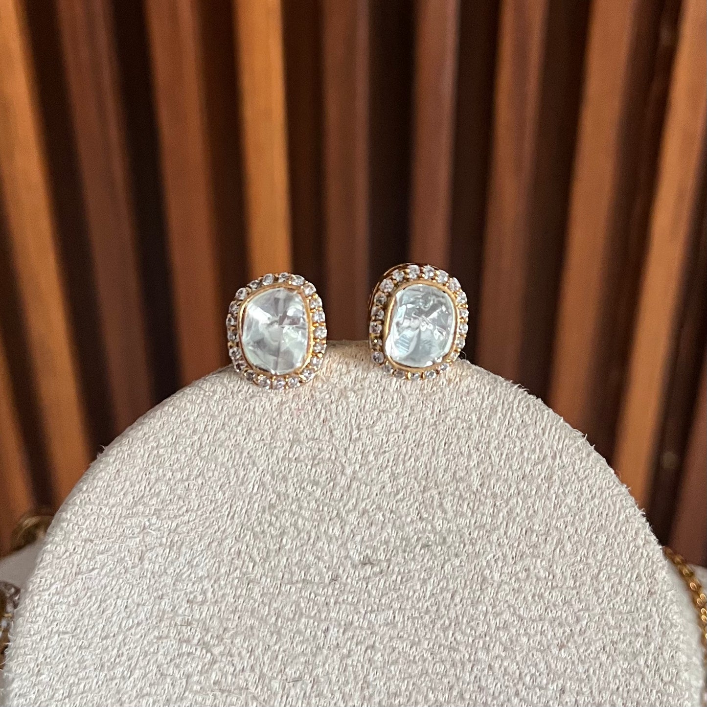 Moissanite Choker Necklace Set