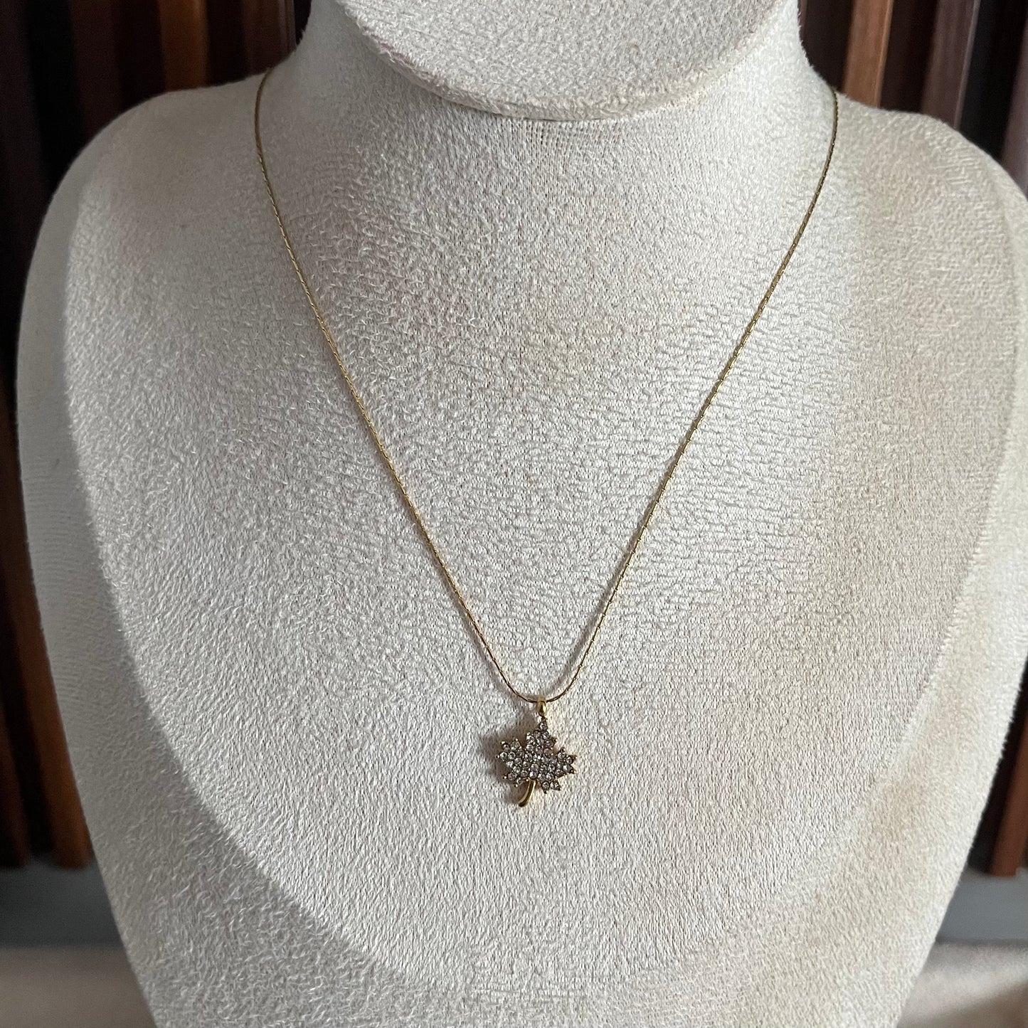 Chinar Leaf Chain Necklace