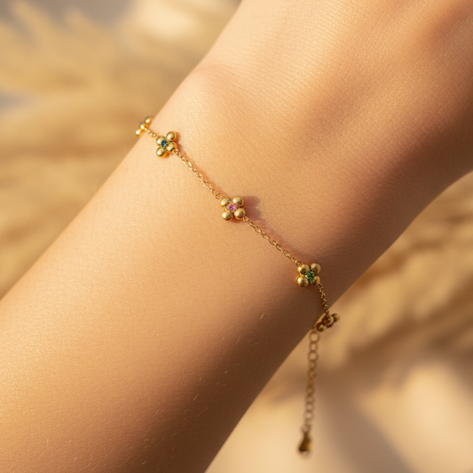 Dainty Gold Chain Bracelet