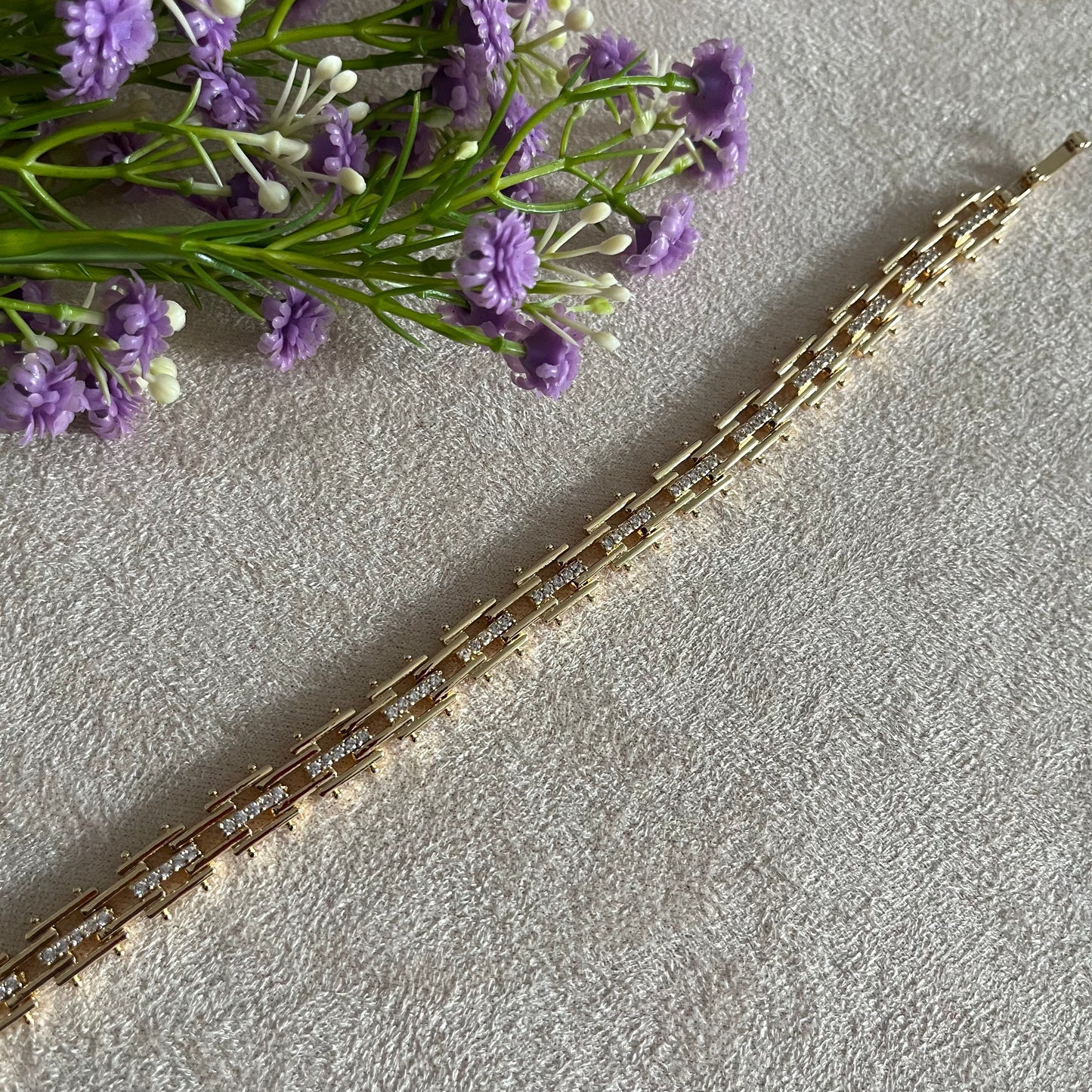 Gold Link Chain Bracelet