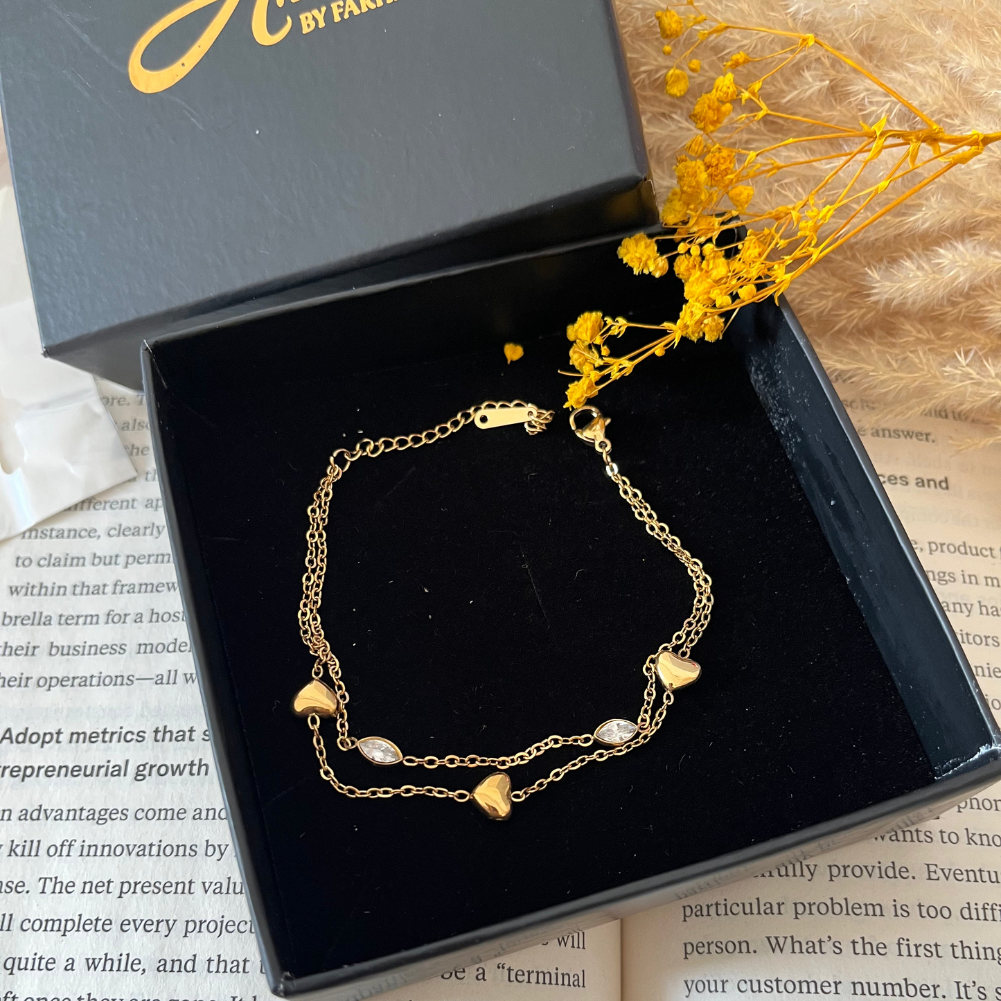 Lil Heart Chain Bracelet