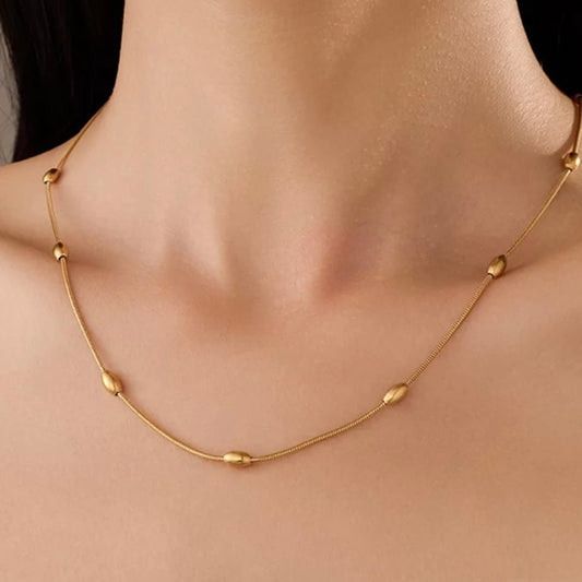 Gold Plated Chain Necklace