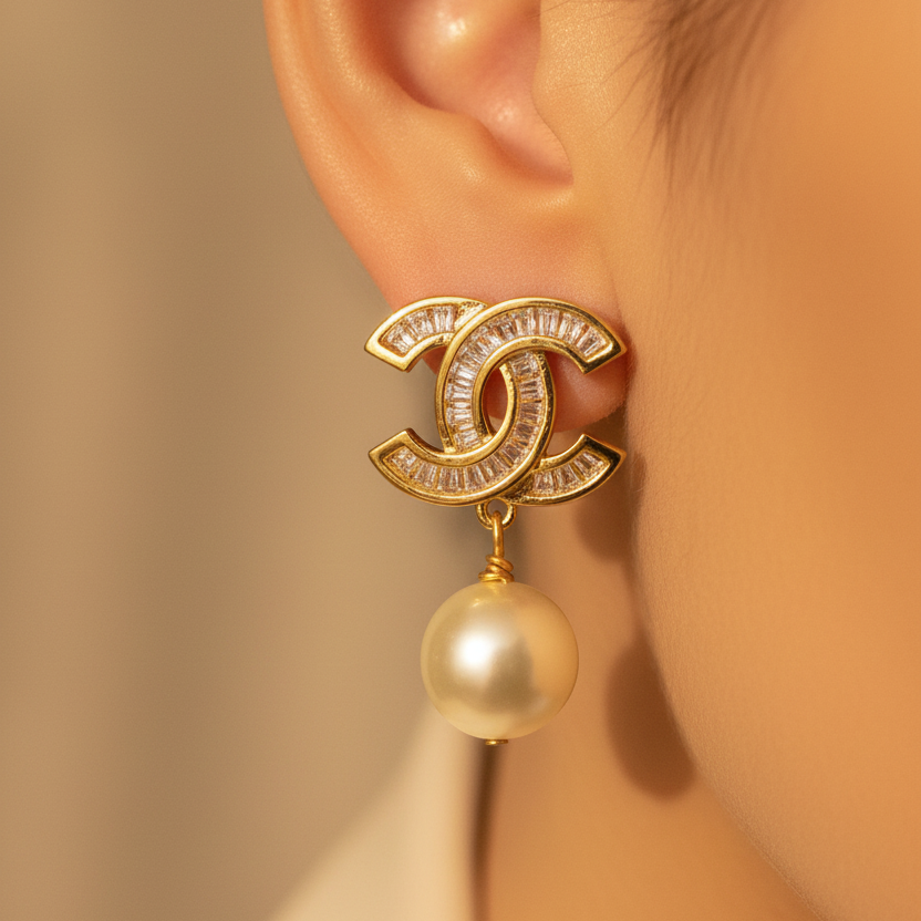 Brand Inspired Drops Earrings