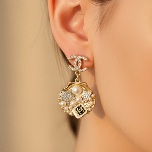Brand Inspired Drops Earrings