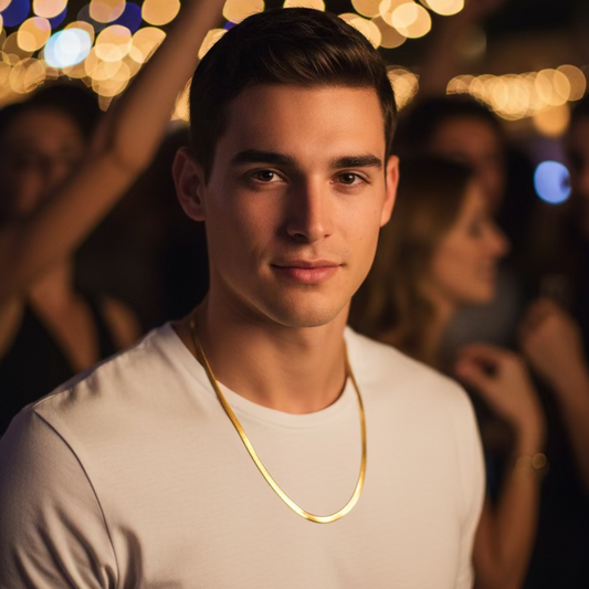 Unisex Gold Chain Necklace