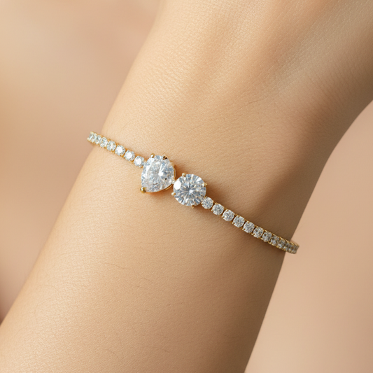 Diamond Tennis Chain Bracelet