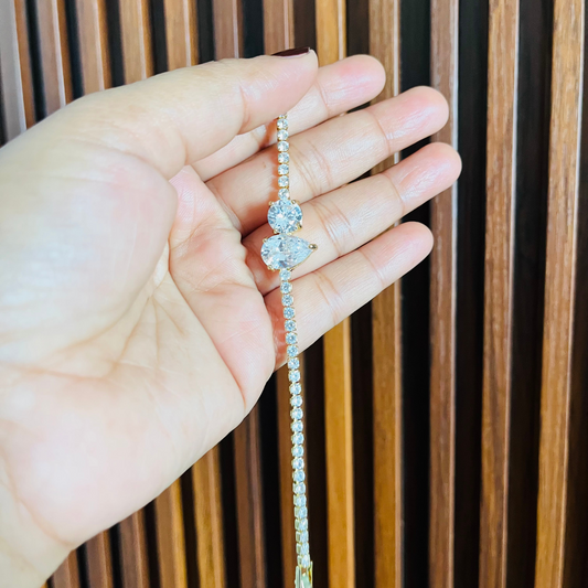 Diamond Tennis Chain Bracelet